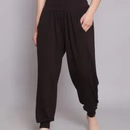 Biba Black Regular Fit Harem Pants-picture-3