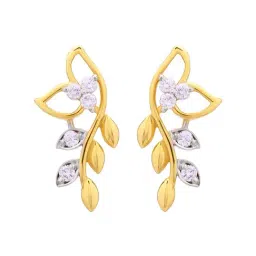 Waman Hari Pethe Jewellers 18k Gold & Diamond Earrings for Women-picture-43