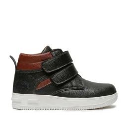 Tiny Bugs Kids Black & Tan Casual Sneakers-image-10