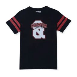 Gini & Jony Kids Black & Red Cotton Printed T-Shirt-image-68