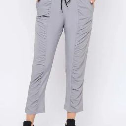 Clovia Grey Regular Fit Trackpants-picture-35