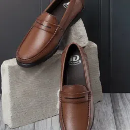 ID Men Tan Loafers-image-94