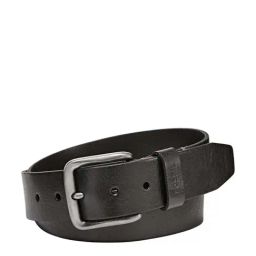 Fossil Brody Black Leather Casual Belt For Men-picture-14