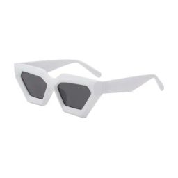 Ted Smith Grey Square UV Protection Unisex Sunglasses-image-70
