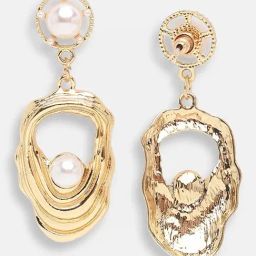 Sohi Gold Plated Party Designer Drop Earrings image 4