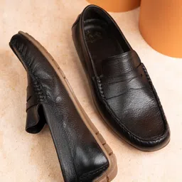 ATESBER by Inc.5 Men Leather Slip-On Loafers-image-38