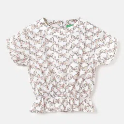 United Colors of Benetton Kids Multicolor Printed Top-picture-24
