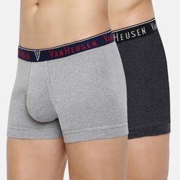 Van Heusen Men Pack of 2 Solid Antibacterial Colour Fresh Trunks 10042-picture-10