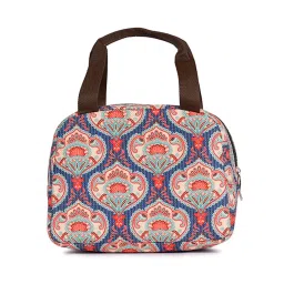 ZOUK Blue Printed Lunch Bag image 4