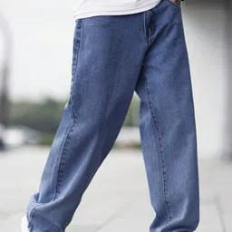 MASTERLY WEFT Men Super Light Fade Stretchable Jeans-image-37