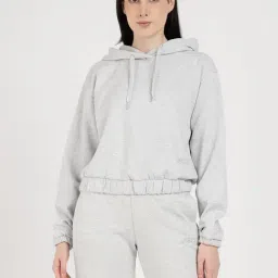 Guess Grey Cotton Solid Full Sleeves Sweatshirt-image-52