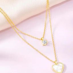 Peora Golden NA Pendants for Women-image-68