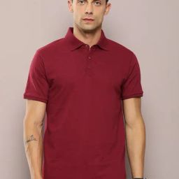 Dillinger Maroon Regular Fit T-Shirt-image-67
