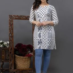 mad fury Women Ethnic Motifs Printed Kurta-image-94