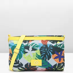Caprese Floral Printed Sling Bag-16