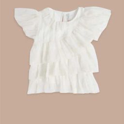 Pantaloons Junior Kids Off-White Regular Fit Top-image-61