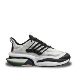 Adidas Men's AlphaBoost V1 White Running Shoes-image-25
