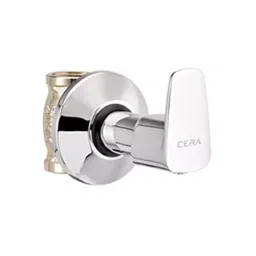 CERA Vine Quarter Turn Wall Mount Concealed Stop Cock with Adjustable Wall Flange, F1020361-4