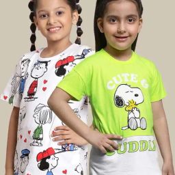 Kidsville Multicolor Cotton Printed T-Shirt-image-83