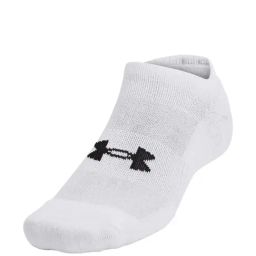 UNDER ARMOUR White Cotton Solid Socks Pack of 3-image-14