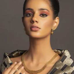 Fida Golden Jewellery Set-image-30