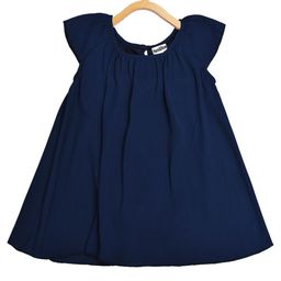 HERE&NOW Girl Solid Knee Length A-Line Dress-image-85