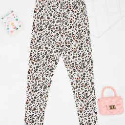 Pantaloons Junior Girls Off-White Leggings-image-64