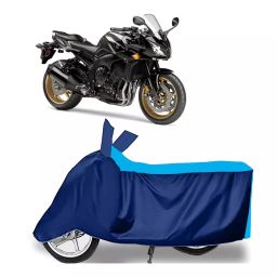 Auto Pearl Two Wheeler Cover for Yamaha FZ1 - Cyan, Blue-image-63