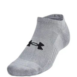 UNDER ARMOUR Grey Cotton Solid Socks Pack of 6-image-52