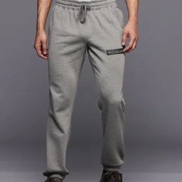 Columbia Grey Regular Fit Sports Joggers-image-7