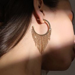 SOHI Contemporary Hoop Earrings-69