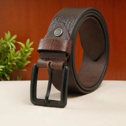 Teakwood Leathers Brown Leather Solid Casual Belt-picture-37