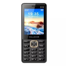 Cellecor D10 Feature Phone 2G Dual SIM 7.11 cm (2.8 inch) 2750 mAh Battery, Black-33