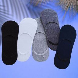 MJE Pack Of 5 Shoe Liners Socks-image-99