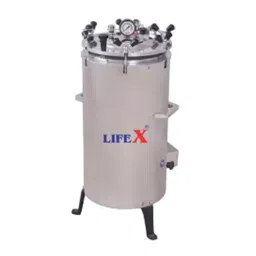 Lifex Economy Wing Nut Vertical Autoclave Stainless Steel Double Wall 40 L, SVVAE 101-28