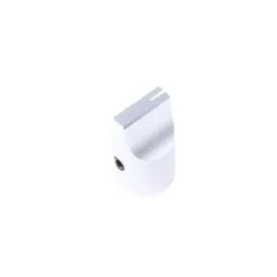 RS PRO 16.4 mm Silver Potentiometer Knob for 6 mm Shaft, 4672479-34