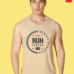 WOOSTRO Pack Of 2 Printed Pure Combed Cotton Gym VestsVWS26(HARD RED)(RUN RUST)-picture-39