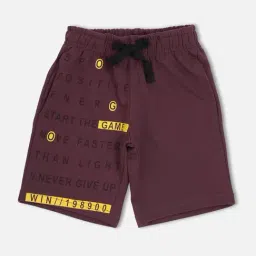 Sweet Dreams Kids Wine Graphic Print Bermudas-image-1