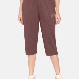 Rosaline by Zivame Purple Capris-image-55