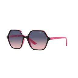 Vogue Eyewear Blue Irregular UV Protection Sunglasses for Women-picture-21