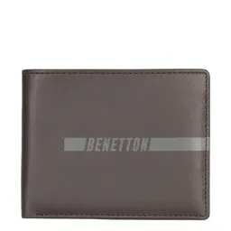 United Colors of Benetton Cloyd Brown Casual Leather Bi-Fold Wallet for Men-picture-14