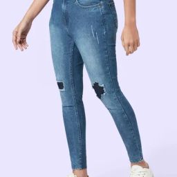 YU by Pantaloons Blue Mid Rise Jeans-image-91