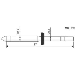 Hakko Replacement Tip T53 Series Correspondence FX-9707 / FX-9708, T53-BC2030-44