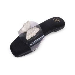 Sana K Luxurious Footwear Women Party Fashion Leather Flats-image-95