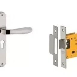 Dorset Stainless Steel Lever Handle Lock Set With Mortise Latch HL PU-12