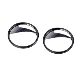 Auto Pearl 2 Pcs 50.8mm(2 Inch) Wide Angle Convex Rear Side View Blind Spot Car Mirror Compatible for All Cars-1