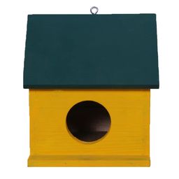 ganga enterprise Bird House Bird Nest for Sparrow and Other Garden Birds Also use for Squirrel Pack of 4 Nest Bird House (Hanging, Hanging) image 4