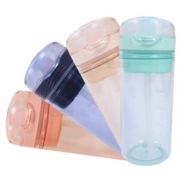 Toyshine Sipper Tumbler Tritan Sports Water Bottle Green - 420 ml-image-41