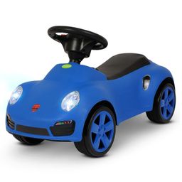 Baybee Manual Push Ride On Car With Steering Wheel With Horn & Head Light  - Blue-10