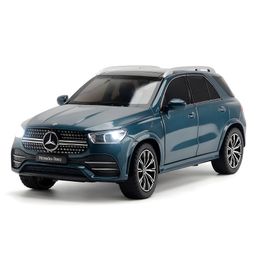 NEGOCIO 1/24 Alloy Die-cast Benz GLE 350 Toy Car with Sound and Light Pull Back Collection Model Car for Kids Gift-PACK OF 1- COLOR MAY VARY-5
